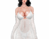 white mini dress #kez