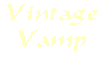 Vintage Vamp Yellow