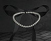 ® Ribbon Necklace Black