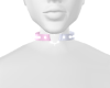 cotton candy pup choker