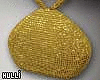 "H" Classic Gold Bag