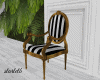 Striped Baroque Chair