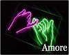 Amore Neon FRIENDS Sign