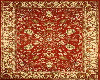 Persian Rug red and gold