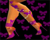 *Z*Purple BatterflyBoots