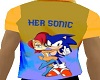 Her sonic tshirt