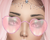 Pink Heart Glasses
