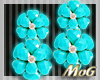 *MG*Turqu Flow Earring