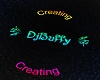 DjBuffy Creating Sign
