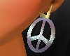 Hippy Peace Earrings