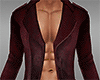 ♠Wine Leather Jacket