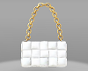 K white golden handbag