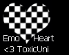 Emo Checker Heart