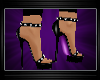 -A- PVC Heels Purple