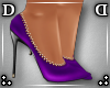 !DD! Bedazzle Purp Pumps