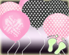 Pink Birthday Balloons