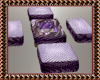 Purple Rose Club Pillows