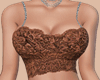 E* Brown Lace Busty