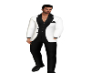 Blk & White Suit