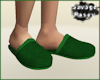 Cozy Slippers Green