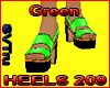 Heels 209 green