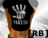 [RB] HI HATER TEE [BLACK