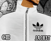 {CB}white  jacket