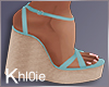 K Bella blue shoes