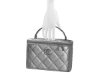 Vanity Bag Coco Silver