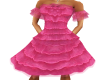pink lovely party dress