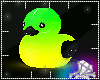 ! Neon Toy Duck Limon