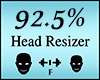 HEAD SCALER 92.5%  $