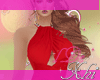 [Xhi] Biky Red Dress