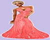 Pink LaceEvening Dress