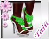 [TT]Ruffle heel green