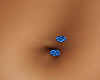 Blue Belly Ring