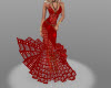 Oueen Red Gown