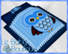 {liz} baby Owl Blanket