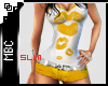 Yellow Kiss Outfit Slim