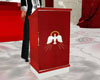 [E]WEDDING LECTERN red