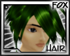 [F] Ashes Green Hair