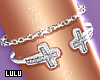 Lu!Cross Bracelet L