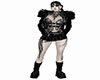 dark black gothic boots