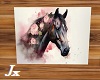 Jx Dark Horse Painting
