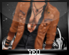 |Y| Brown Leather Jacket