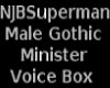 Gothic Minister Voice(M)
