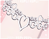 $K Heart Charm Bracelet