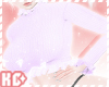 Ko♥Ruffle Jumper Lilac