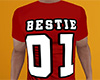 Bestie 01 Shirt Red (M)