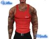 WL. Muscle Red Tank